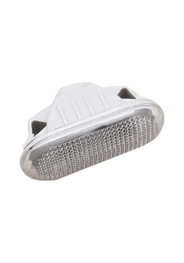 Wezone Nissan March/micra/navara İçin 12v Beyaz Plastik Yan İşaret Led Lambası - Kolay Kurulum, Sağ/sol Ön Uyumlu 2 Adet