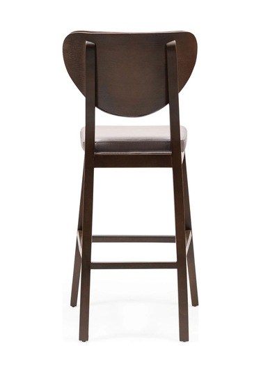 Olivya Ahşap Bar Sandalyesi Ceviz