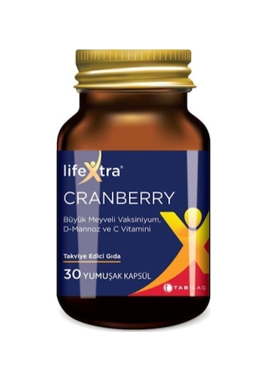 Lifextra Cranberry 30 Kapsül