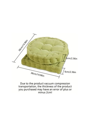Fochsia Yumuşak Kalın Hasır Minder Ofis Sandalye Koltuk Pencere Yeşil Ev Dekorasyon Açık Yeşil