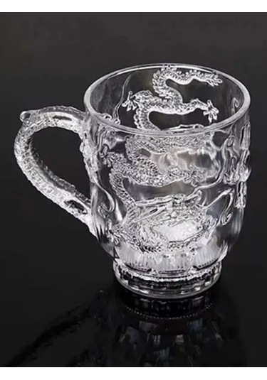 Danimark Işıklı Kupa Ejderha 180890482 Derin Mor-pembe