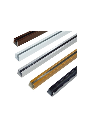 Rustik Perde Askısı İçin Alüminyum Ray (Tekli Korniş) (277829912)