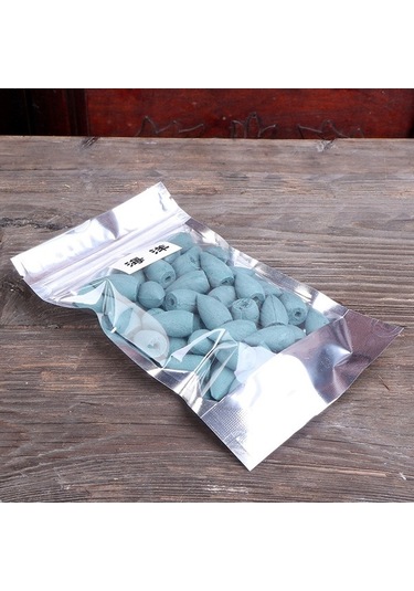 Sandalwood Ters Akış Kokulu Fumigant Taneleri - 6 Seçenekli Deniz Vb. - 50 Adet/poşet - Rahatlatıcı Aromatik Isıtilabilir İnciense