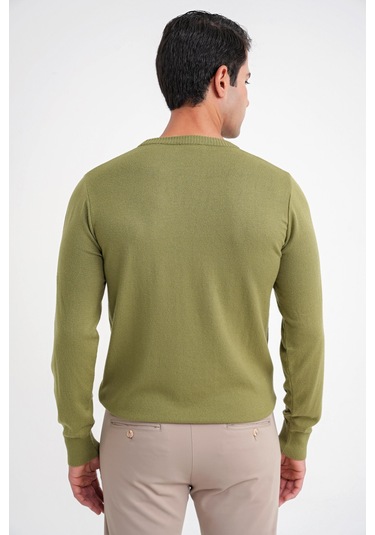 Tr 875 Triko Slim Hakı Basic Haki