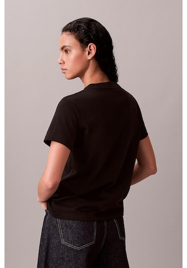 Calvin Klein Kadın Tişört-lv047e819g Siyah