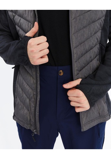 Mapamyumco Erkek Hybrid Ceket - Füme