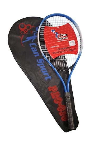 Çantalı Tenis Raketi Ve Tenis Topu 27 İnç Kort Tenis 27" Can Spor