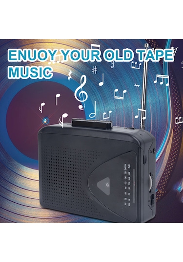 Kaset Çalar Walkman Kaset Çalar Taşınabilir Retro Hoparlör Çoklu Güç Kaynağı Yöntemleri Am/fm Radyo Fonksiyonu Yüksek Kaliteli Ses Müzik Severler İçin Mükemmel Arkadaş