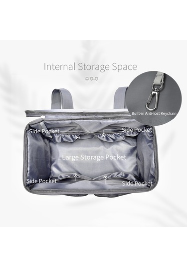 İnsular-ınsular Bezi Çanta Büyük Kapasiteli Su Geçirmez Çok Mt2264b Siyah