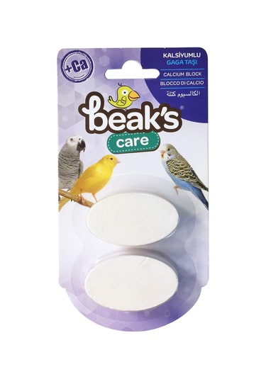 Beaks Kalsiyum Mineral Block Gaga Taşı - İkili
