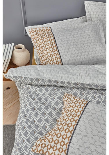 Yataş Bedding Taren Ranforce Tek Kişilik Nevresim Seti - Gri