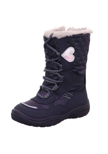 Superfit 1-009094 Crystal Çocuk Lacivert Gore-tex Çizme Lacivert