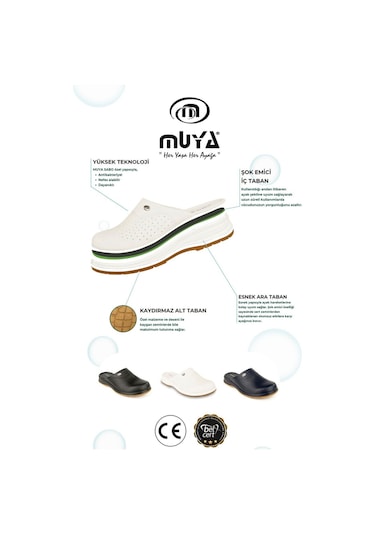Muya Sabo Çok Amaçlı Kaymaz Tabanlı Erkek Terlik 31320-3651-STAN