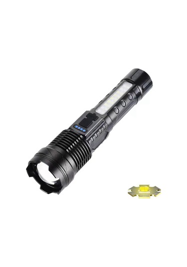 Suntek Meşale Kamp Meşalesi Pratik Projektör Led El Feneri 800mah Çok Renkli