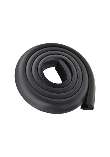 Evokids Kauçuk Kenar Koruyucu Siyah 2 M x 1 Adet Çok Renkli