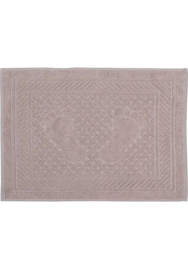 Mira Home Ayak İzli Banyo Havlusu 100 Pamuk Yumuşak Ayak Havlusu 50x70 Cm Yeşil