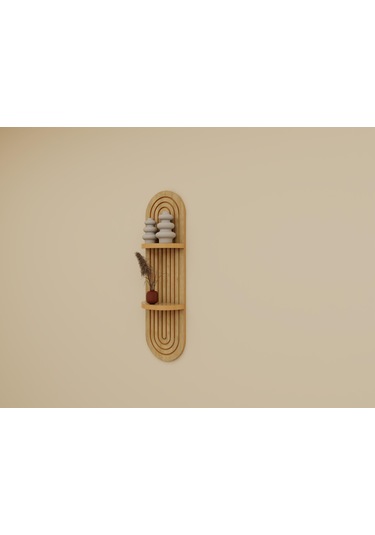 Rafino Dekoratif Raf-lefkas Meşe Renk