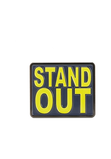 Kıplıng Stand Out Pin Rozet Baskılı Mıx Col Ss20 Baskılı Çok Renkli