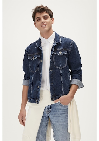 Bad Bear Roy Denim Koyu Mavi Erkek Jacket-koyu Mavi Koyu Mavi