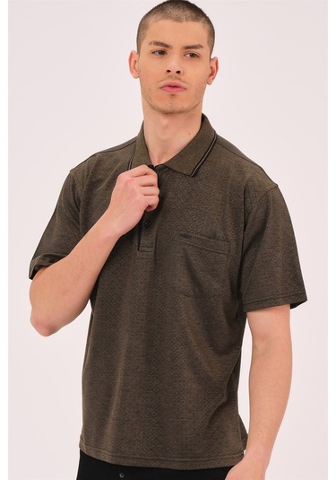 T0732 Dewberry Erkek T-shırt-hardal Hardal