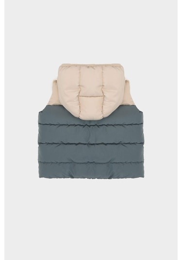 Defacto Erkek Bebek Su Geçirmez Polar Astarlı Yelek A2848a525augr314 Gri