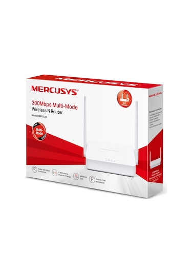 Tp-lınk Mercusys Mw302r 300 Mbps Wıfı-n Router Access Poınt 4832