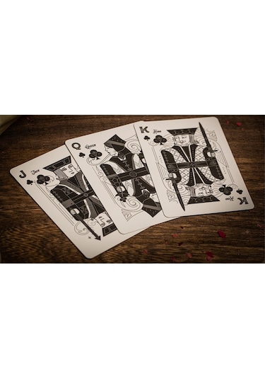 Twpcc Palmistry Silver Sable Premium Oyun Kağıdı Limited Edition Koleksiyonluk İskambil Kartları