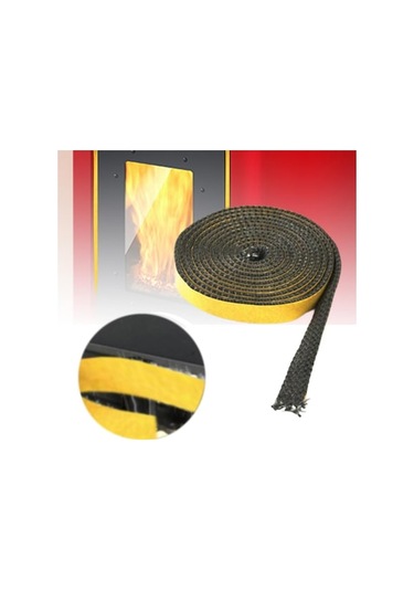 Pazly Suntek Sobası Pencere Odun Kapısı Fırın Conta Bandı 3mmx10mmx200cm Or