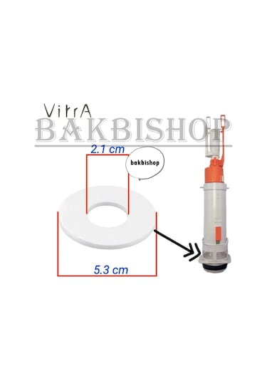 VitrA Gömme Rezervuar Iç Takım Conta Boşaltma Grubu Contası Beyaz