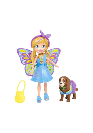 Polly Pocket ve Hayvan Dostu Kostüm Giyiyor Oyun Seti GDM15