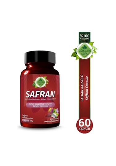 Gökçek Şifa Safran 60 Kapsül