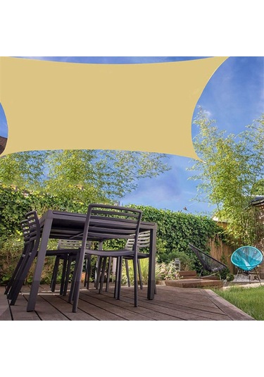 Reedark uv Korumalı Bahçe Gölgelik Perdesi - Yaz Sıcağına Karşı Rahatlık Haki