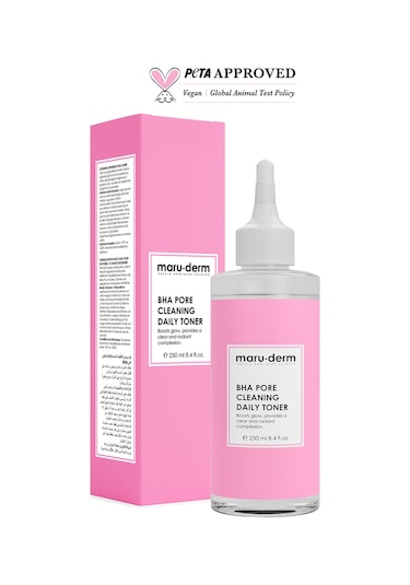 Maruderm BHA Tonik Gözenek Sıkılaştırıcı Siyah Nokta Karşıtı 250 ML