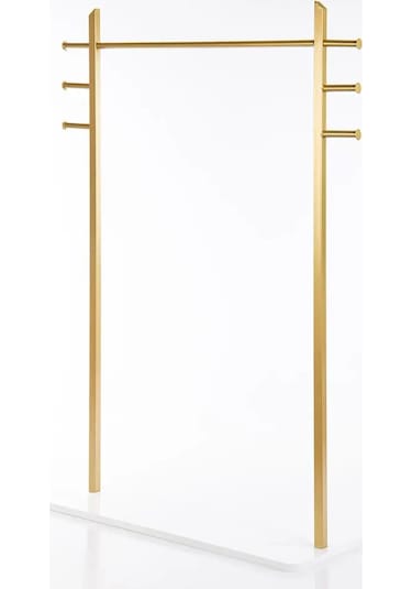 Hera Gold Metal Ayaklı Askılık Gold