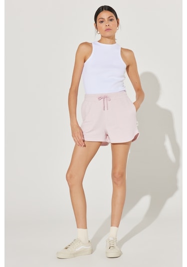 Lee Regular Fit Normal Kesim Normal Bel Pembe Sweat Şort L231430611 Pembe
