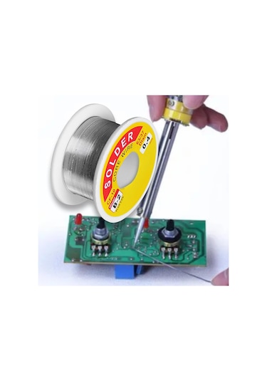 Suntek Devre Kartları Için Lehimleme Makarası Teli 0,4-mm