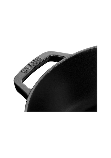 STAUB La Cocotte Sığ Döküm Tencere 24 Cm Siyah