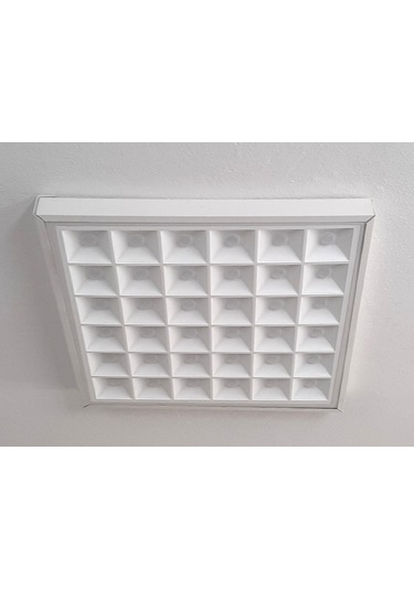 2 Adet 90 Watt 60x60 Panel Led Mercekli 36 Gözlü Özel Ürün Beyaz