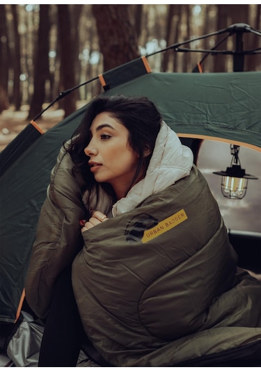 Urban Badger Yule Tek Kişilik Uyku Tulumu Yeşil