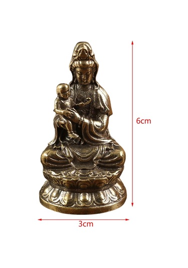 Suntek Magideal Oturma Odası İçin Dini Pirinç Budizmi Tutan