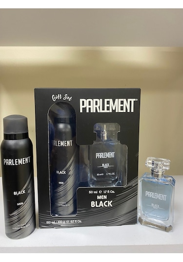 Parlement Black Erkek Parfüm EDP 50 ML + Black Erkek Sprey Deodorant 150 ML