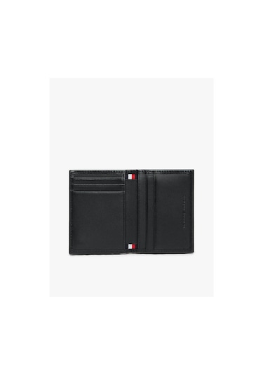 Tommy Hilfiger Th Flag Bıfold-12079 Siyah