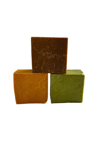 Yeşil Bıttım + Sarı Bıttım + Katran Sabunu 3 Lü Set El Yapımı