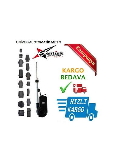 Otomatik Oto Anten 12 Aparatlı Hyundai Accent