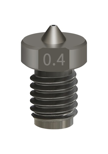 Shineyee Tt3d Sert Çelik Nozzle, 0.4mm Çıkış Çapı, 1.75mm Filament Uyumlu, 3d Yazıcı Aksesuarı, Tekli Paket