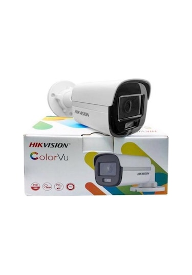 Hıkvısıon Ds-2ce10df0t-pf 2mpix 20mt Gece Görüşü, 3,6mm Lens, Full Time Color, Color Vu Bullet Kamera