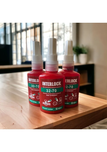 İnterlock 32-70 Civata Sabitleyici Yüksek Mukavemet 50 Ml