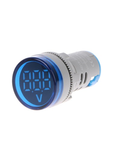 Dijital Mavi Voltmetre Ac 20 - 500v