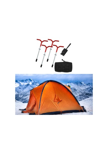 Dolıty 4 Adet Buz Çapa Matkap Adaptörü Pratik Zemin Soketsiz