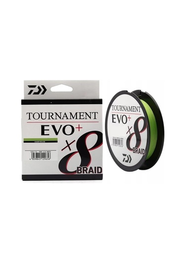 Daiwa Tournament Evo+ X8 135 Mt. 0.10mm 6.7kg. Açık Yeşil İp Misina